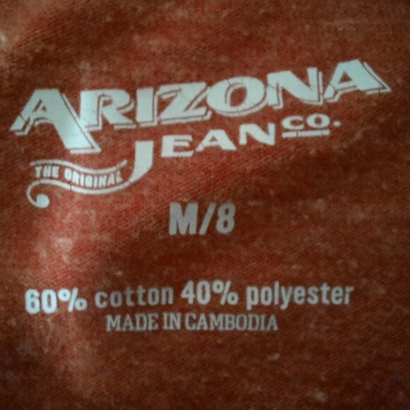 BOYS NAUTICAL PIRATE MARITIME Long Sleeve Tee, Arizona Oceanic Red Tshirt, 8 Med - Picture 4 of 8